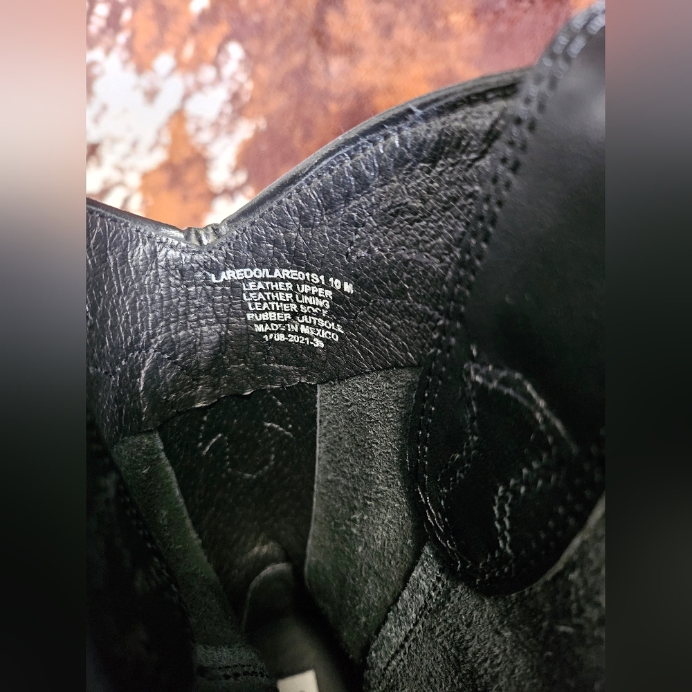 Steve Madden Leather Cowboy Boots - Picture 4 of 6